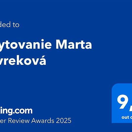 Ubytovanie Marta Vavrekova Habovka Bagian luar foto